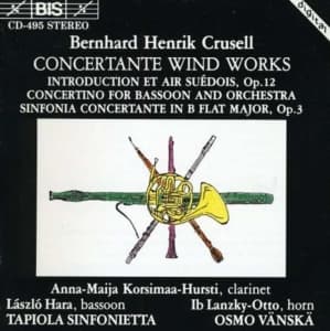 Crusell Bernhard - Works For Clarinet & Orchestra (CD)