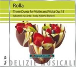Rolla - Three Duets For Violin And Viola (CD)