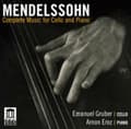 Miniatyrbilde 2 av 2: Mendelssohn - Complete Music For Cello And Piano (CD)