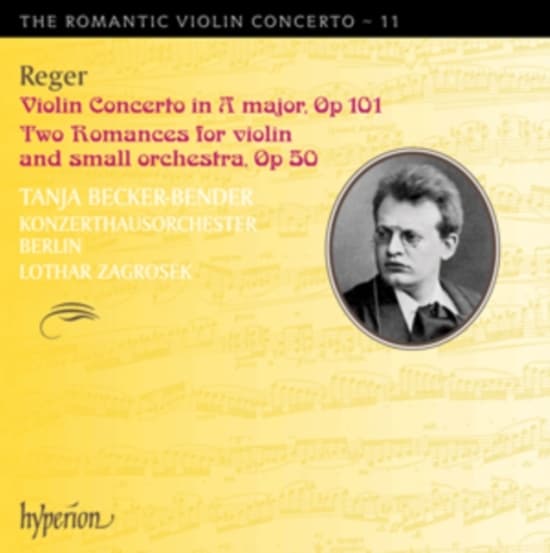 Reger - Violin Concerto (CD)