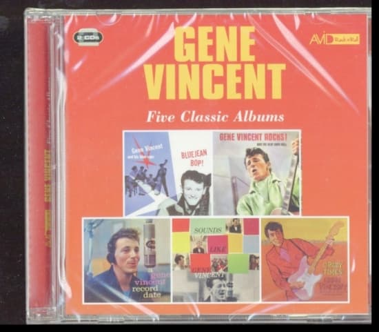 Vincent Gene - Five Classic Albums (CD)