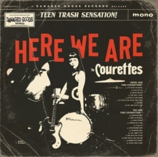 Courettes The - Here We Are The Courettes (CD)