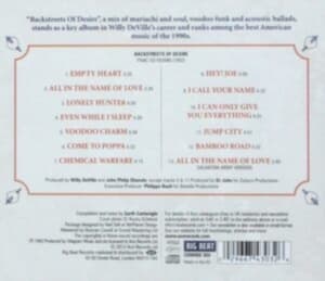 Deville Willy - Backstreets Of Desire (CD)