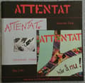 Miniatyrbild 1 av 2: Attentat - Tatuerade Tårar / Här Å Nu (CD)