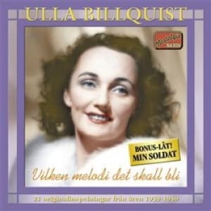 Billquist Ulla - Vilken Melodi Det Skall Bli (CD)
