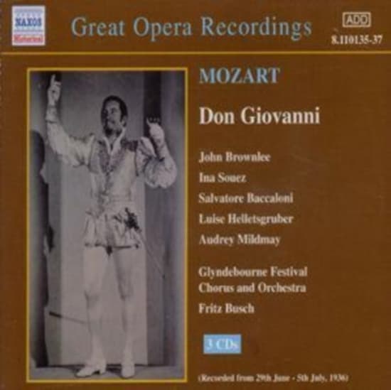 Mozart Wolfgang Amadeus - Don Giovanni (CD)
