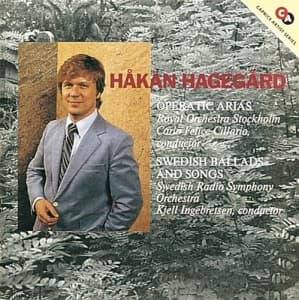 Hagegård Håkan - Svenska Ballader Och Sånger Arior (CD)