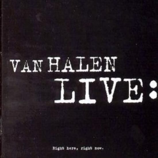 Van Halen - Van Halen Live: Right Here Rig (CD)
