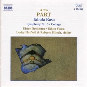 Pärt Arvo - Tabula Rasa/Symph 3/Collage (CD)