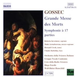 Gossec Francois-Joseph - Grande Messe Des Morts (CD)
