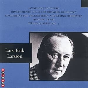 Larsson Lars-Erik - Saxophone Concerto (CD)