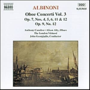 Albinoni Tomaso - Oboe Concerto Vol 3 (CD)