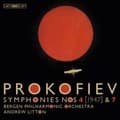 Miniatyrbillede 1 af 2: Prokofiev Sergey - Symphonies Nos. 4 & 7 (Sacd)