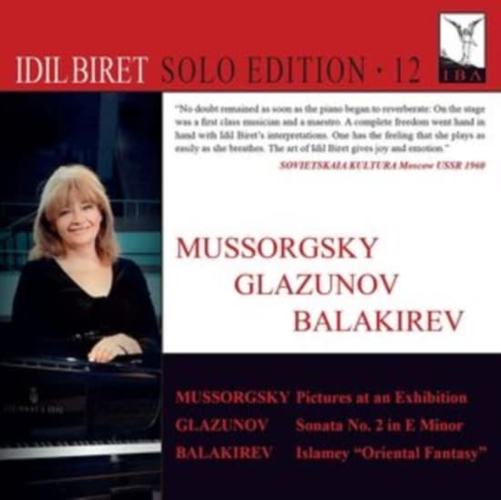 Balakirev Mily Glazunov Alexande - Idil Biret Solo Edition, Vol. 12 (CD)