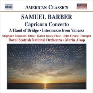Barber Samuel - Capricorn Concerto (CD)