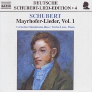 Schubert Franz - Mayrhofer Lieder Vol 1 (CD)