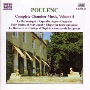 Poulenc Francis - Complete Chamber Music Vol 4 (CD)