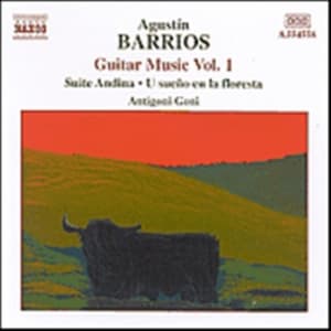 Barrios Mangore Agustin - Guitar Music Vol 1 (CD)