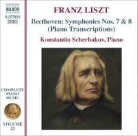 Liszt - Beethoven Symphonies Nos. 7 8 (CD)
