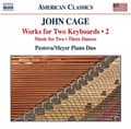 Miniatyrbillede 1 af 2: Cage - Works For Two Keyboards Vol 2 (CD)