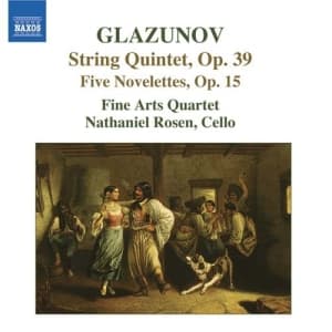 Glazunov: Fine Arts Quartet - 5 Novelettes For String Quartet (CD)