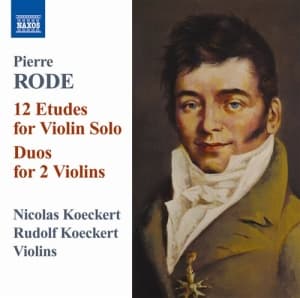 Rode - 12 Etudes For Violin Solo (CD)