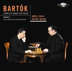 Bartok Bela - Complete Works For Violin, Volume 1 (CD)