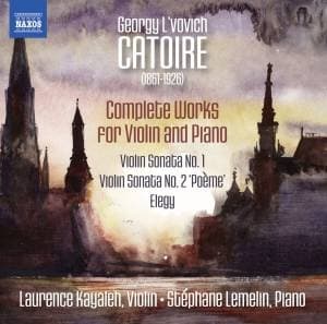 Catoire Georgy - Complete Works For Violin & Piano (CD)