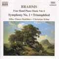 Miniatyrbillede 1 af 2: Brahms Johannes - Four Hand Piano Music 6 (CD)