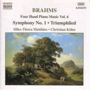 Brahms Johannes - Four Hand Piano Music 6 (CD)