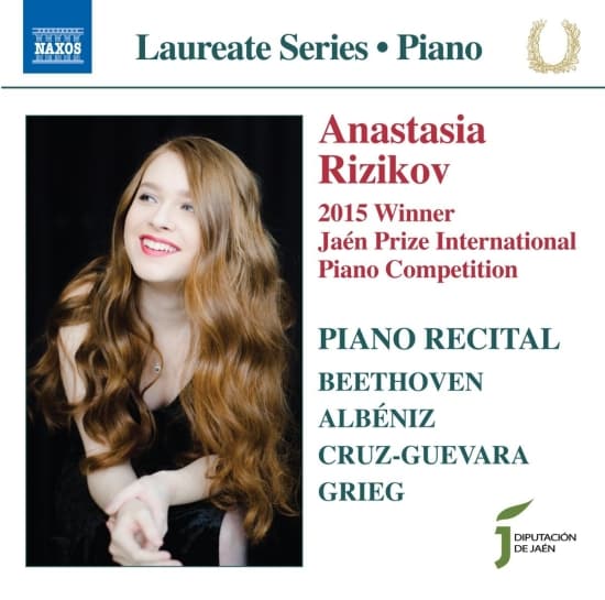 Anastasia Rizikov - 2015 Winner Jaen Prize Internationa (CD)