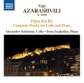 Miniatyrbillede 1 af 2: Azarashvili Vaja - Days Go By: Complete Works For Cell (CD)