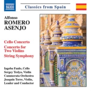 Romero Asenjo Alfonso - Cello Concerto Concerto For 2 Viol (CD)