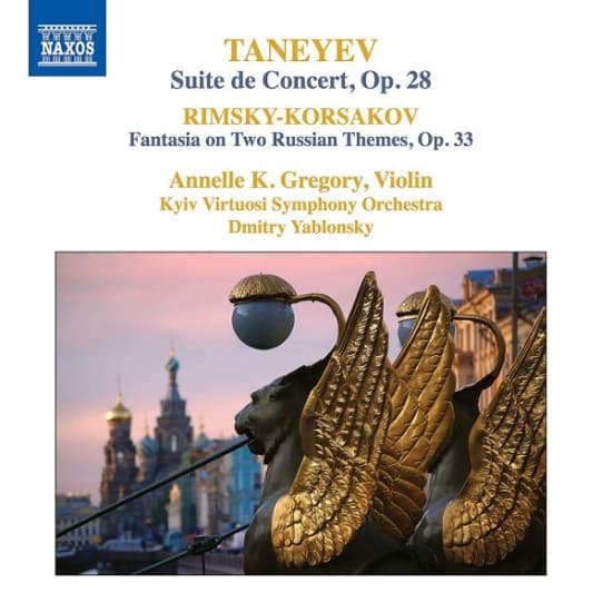 Taneyev Sergey Rimsky-Korsakov N - Suite De Concert Fantasia On Two R (CD)