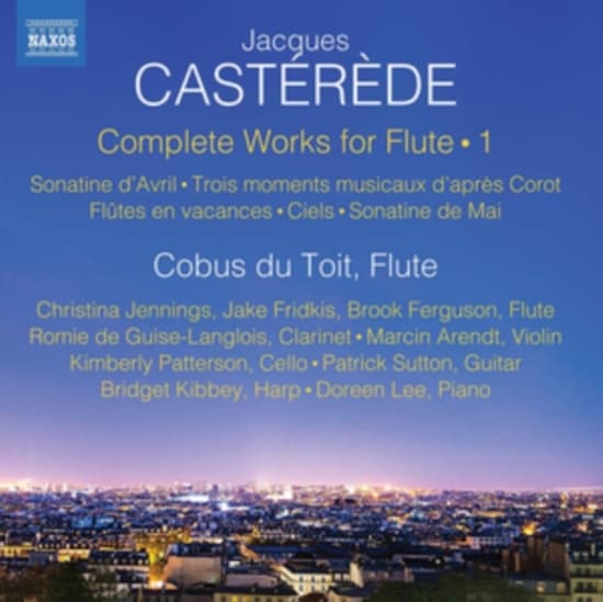 Casterede Jacques - Complete Works For Flute, Vol. 1 (CD)