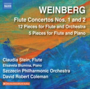 Weinberg Mieczyslaw - Flute Concertos Nos. 1 & 2 - 12 Min (CD)