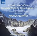 Miniatyrbillede 1 af 2: Sinigaglia Leone - Complete Works For String Quartet, (CD)