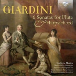 Giardini Felice - 6 Sonatas For Flute & Harpsichord (CD)