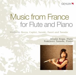 Eugene Bozza Andre Caplet Gabriel - Music From France For Flute & Piano (CD)