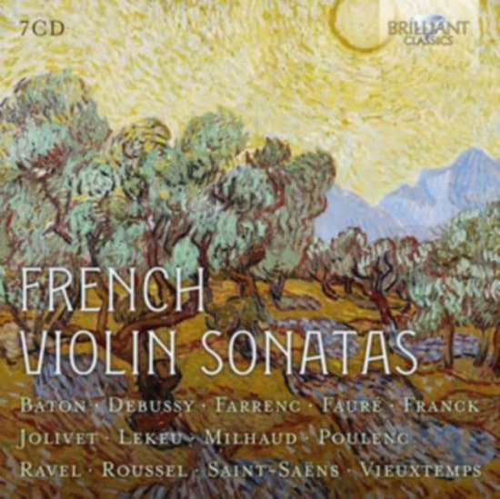 Rhene Emmanuel Baton Claude Debuss - French Violin Sonatas (7Cd) (CD)