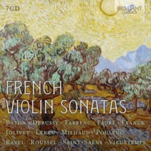 Rhene Emmanuel Baton Claude Debuss - French Violin Sonatas (7Cd) (CD)