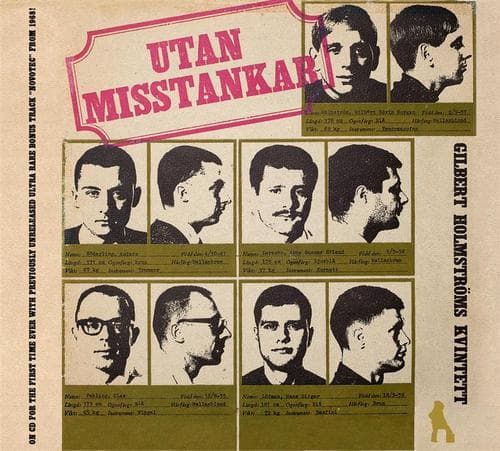 Holmström Gilbert Kvintett: Utan Misstankar (CD)