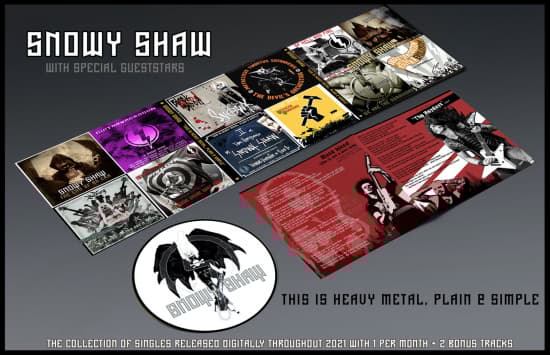 Snowy Shaw - This is Heavy Metal, plain & simple (CD)