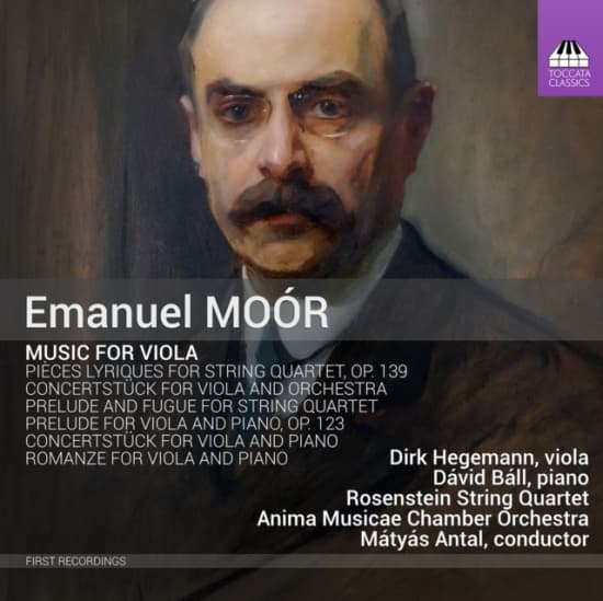 Moor Emanuel - Music For Viola (CD)