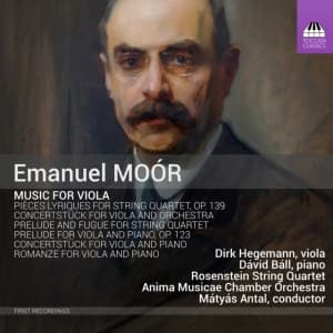 Moor Emanuel - Music For Viola (CD)