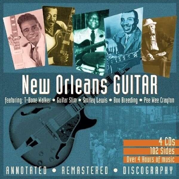 Various Artists: New Orleans Guitar (4CD)