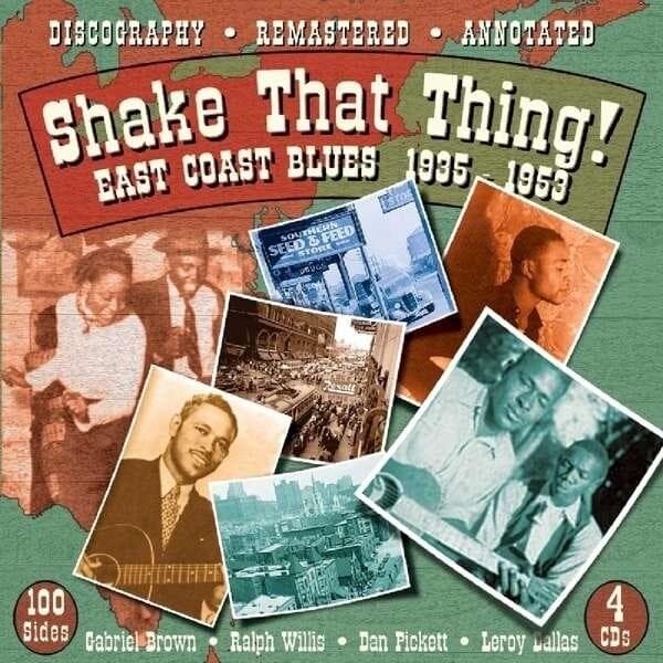 Various Artists: East Coast Blues 1935-1953 (4CD)