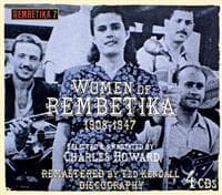 Blandade Artister: Women Of Rembetika 1908-1947 (4CD)