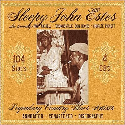 Estes Sleepy John: Legendary Country Blues Artists (4CD)