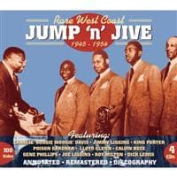 Blandade Artister: Rare West Coast Jump N Jive 1945-54 (4CD)